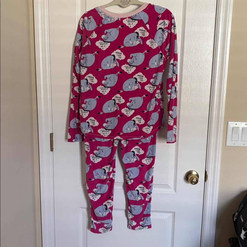 Disney Eyore Super Soft Pajama Set - Picture 2 of 9